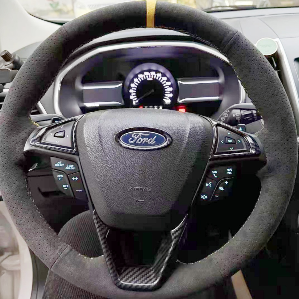 Car Steering Wheel Cover Anti Slip Breathable - مخصص عجلة توجيه سيارة غطاء المضادة