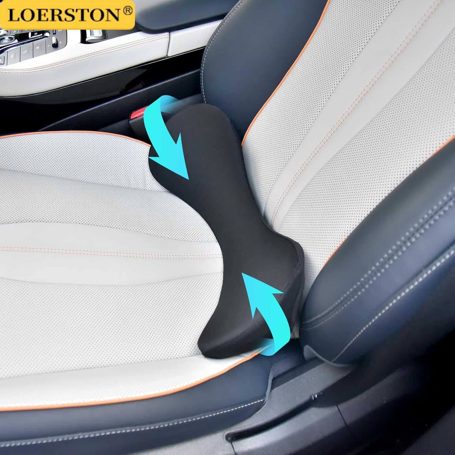 وسادة ظهر متعددة الأغراض لدعم  - مراجعة Memory Foam Car Neck Pillow Lumbar Support وسعره