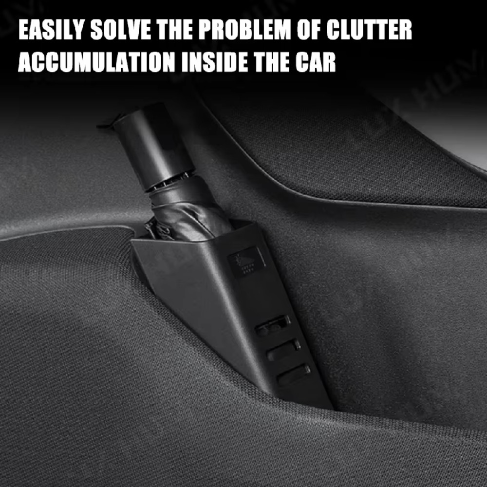حامل مظلة للسيارة لصندوق الأمت - مراجعة Car Trunk Organizer Foldable Storage Box وسعره