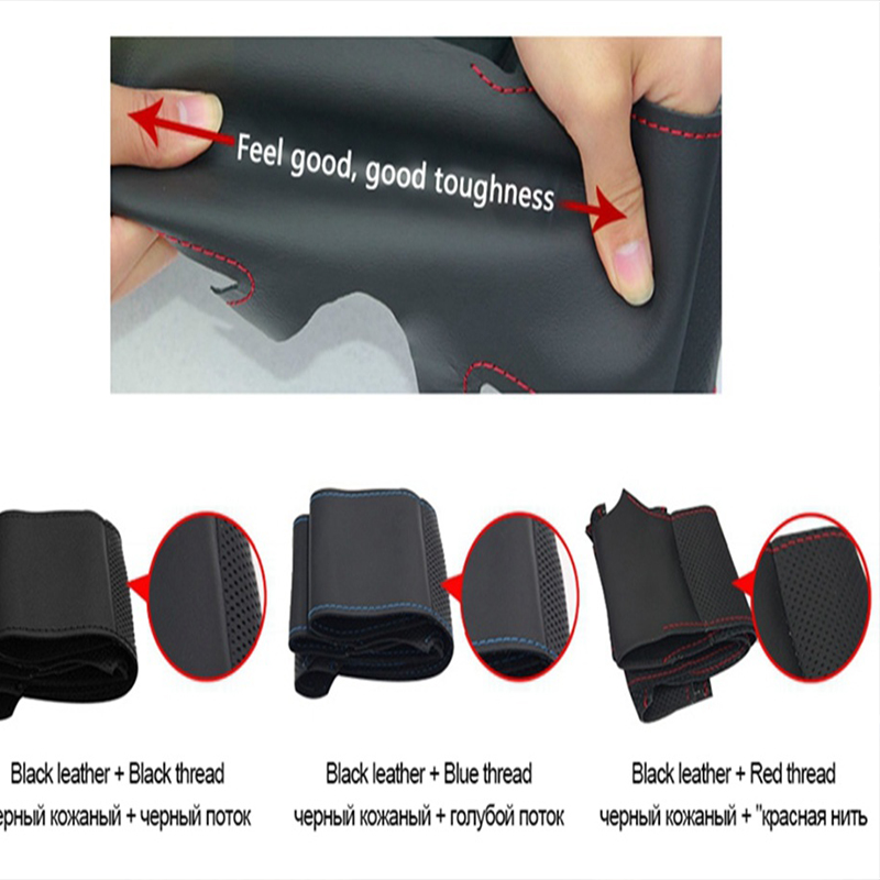 غطاء عجلة قيادة السيارة من الج - مراجعة Car Steering Wheel Cover Anti Slip Breathable وسعره