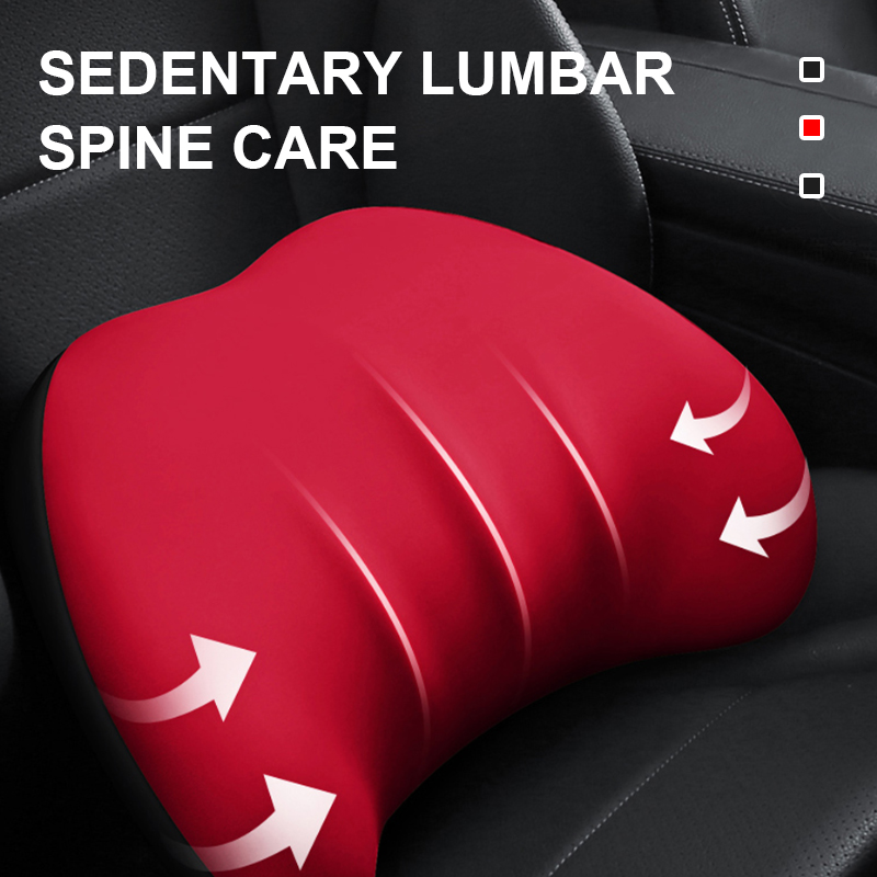 SEAMETAL-وسادة مسند رأس للسيار - مراجعة Memory Foam Car Neck Pillow Lumbar Support وسعره