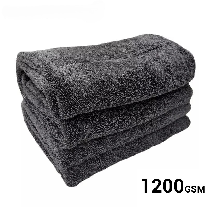 منشفة غسيل السيارات من الألياف - مراجعة Microfiber Car Drying Towel Super Absorbent وسعره