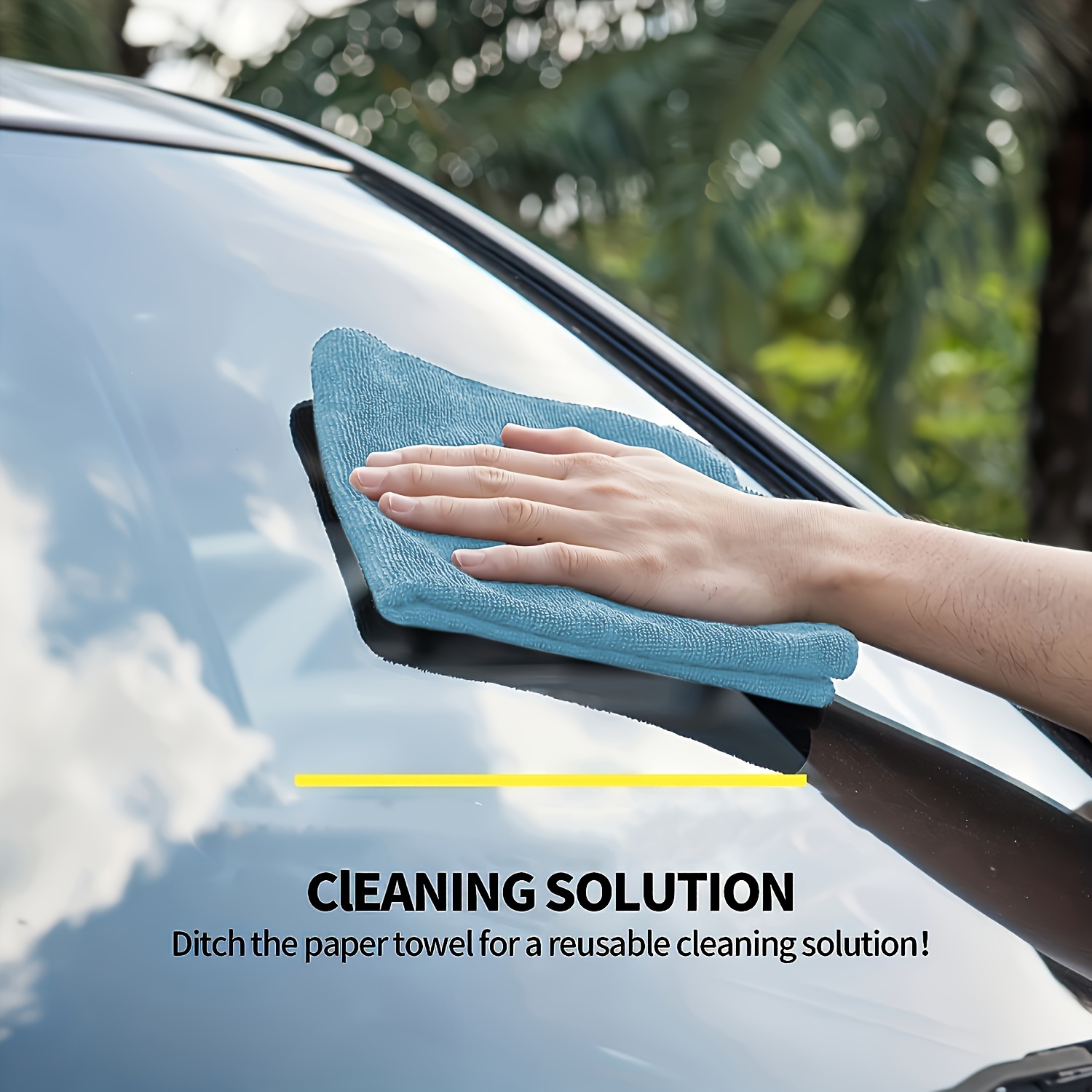 مجموعة من 5-50 قطعة من مناشف ت - مراجعة Microfiber Car Drying Towel Super Absorbent وسعره