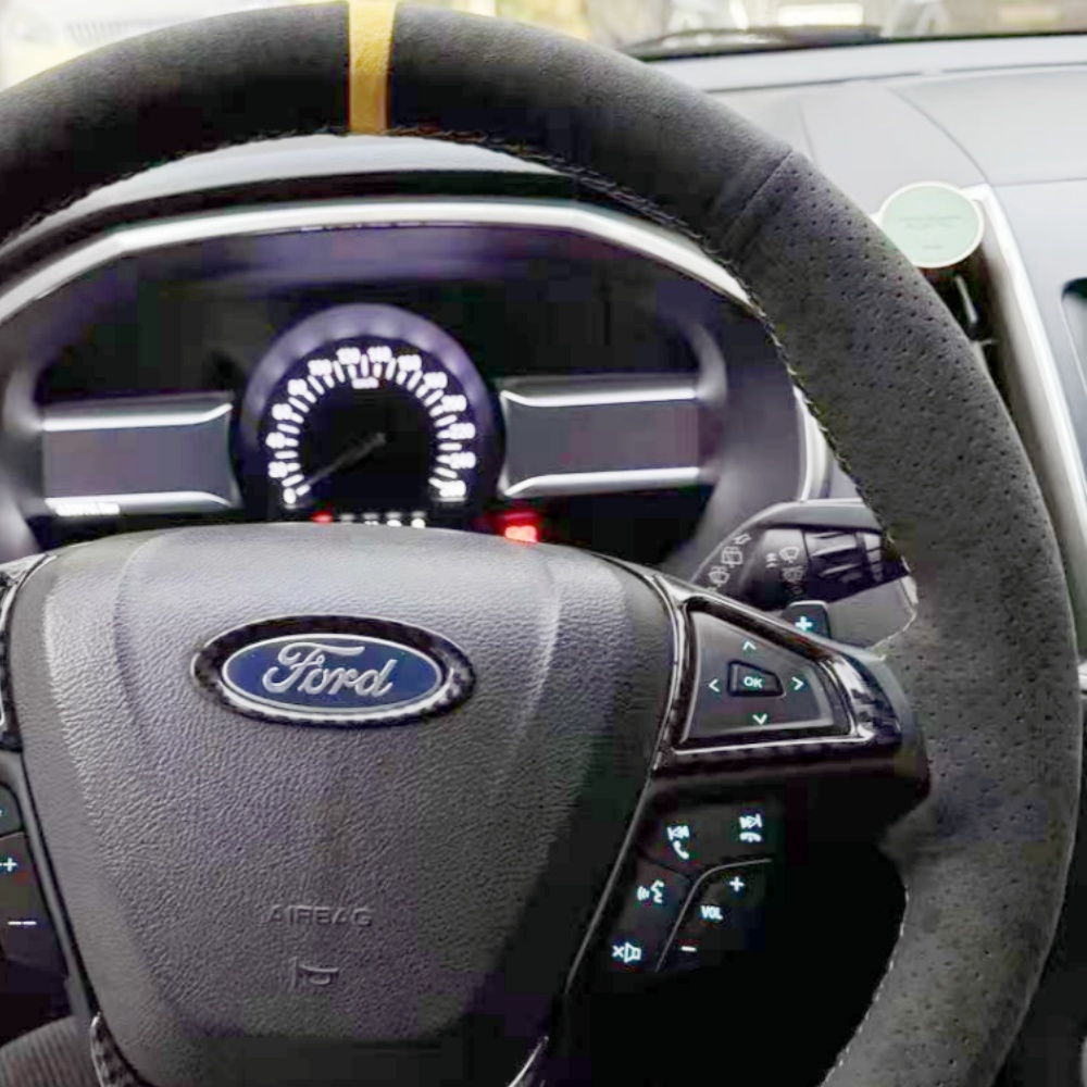 مخصص عجلة توجيه سيارة غطاء الم - مراجعة Car Steering Wheel Cover Anti Slip Breathable وسعره
