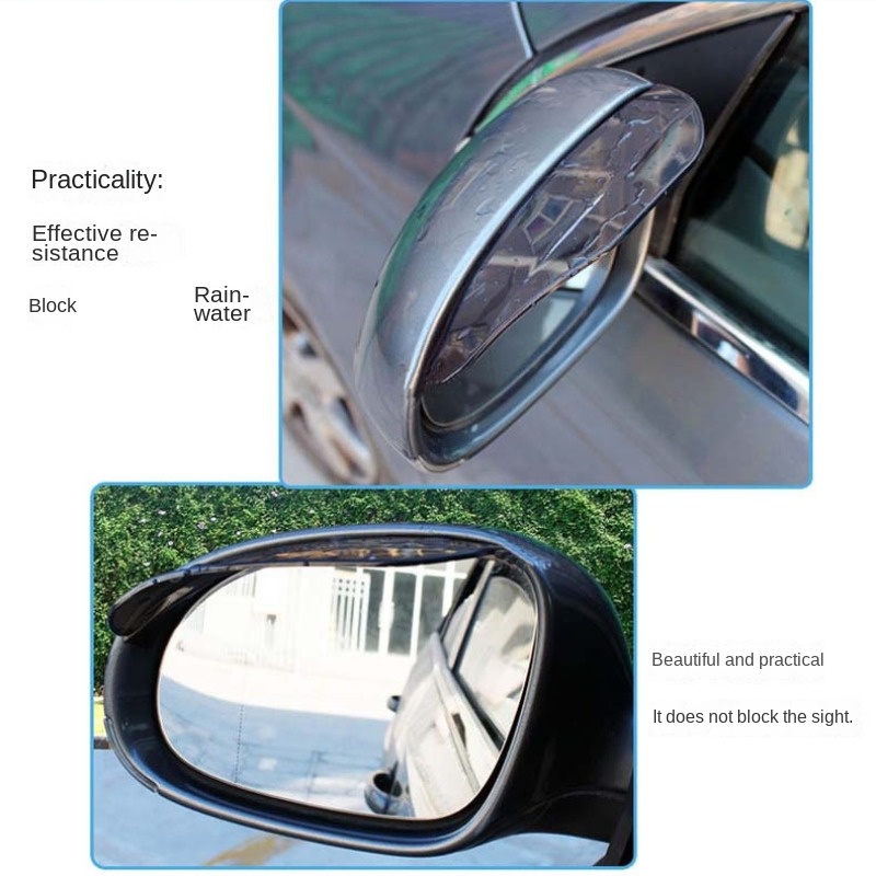2 قطعة سيارة مرآة الرؤية الخلف - مراجعة Anti Glare Car Rearview Mirror Film وسعره