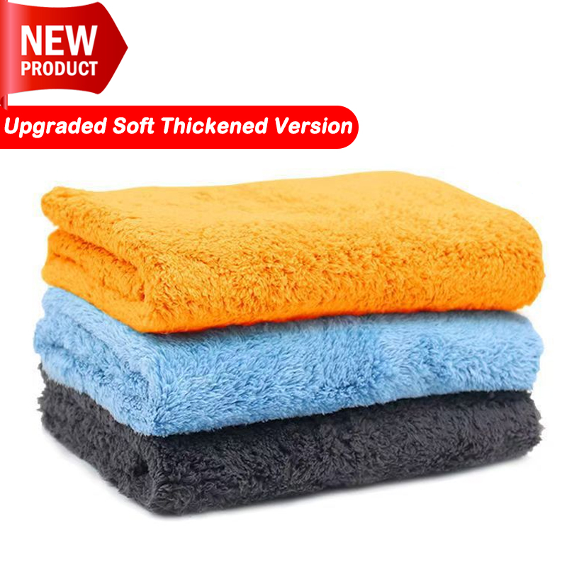 مناشف غسيل السيارات الجديدة ال - مراجعة Microfiber Car Drying Towel Super Absorbent وسعره
