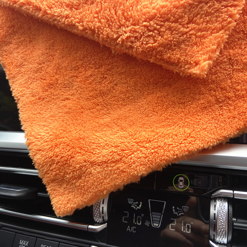 Lucullan 40x40 سنتيمتر البرتقا - مراجعة Microfiber Car Drying Towel Super Absorbent وسعره